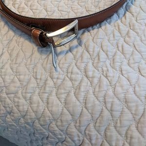 Men's leather belt size 40